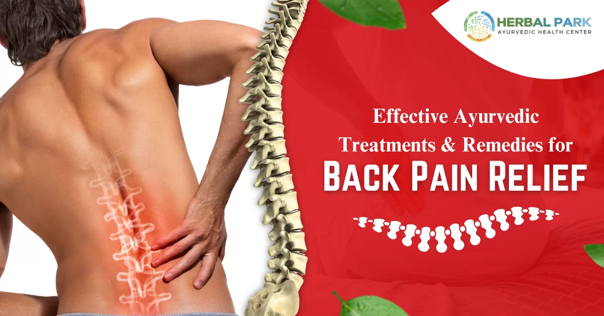 Ayurvedic remedies for Backpain relief